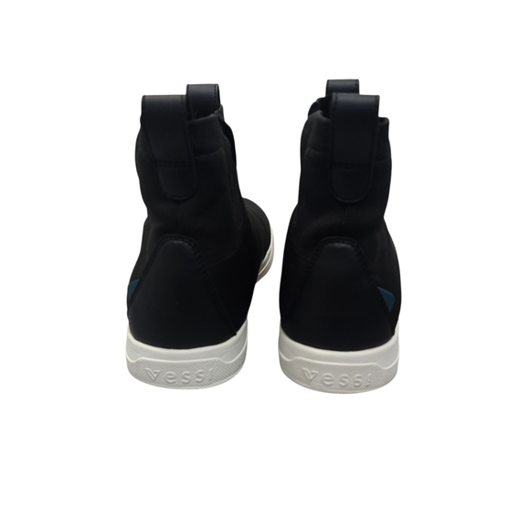 Vessi Men's Chelsea Sneaker Asphalt Waterproof Black On Off White 2 / Size M10 - Picture 4 of 15